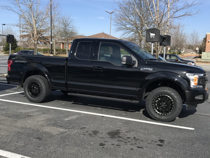 2018 Ford F150 2wd SuperCab Nitto Terra Grappler G2 305/60R18 (4485)