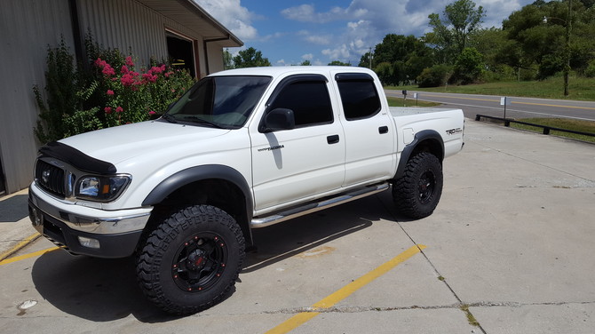 2003 Toyota Tacoma 4wd DoubleCab Mickey Thompson Baja MTZ P3 265/75R16 (1845)