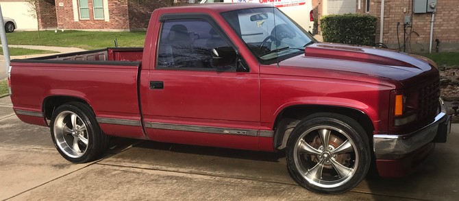 1990 Chevrolet C1500 2wd Pick-up Nitto NT555 G2 245/45R20 (5977)