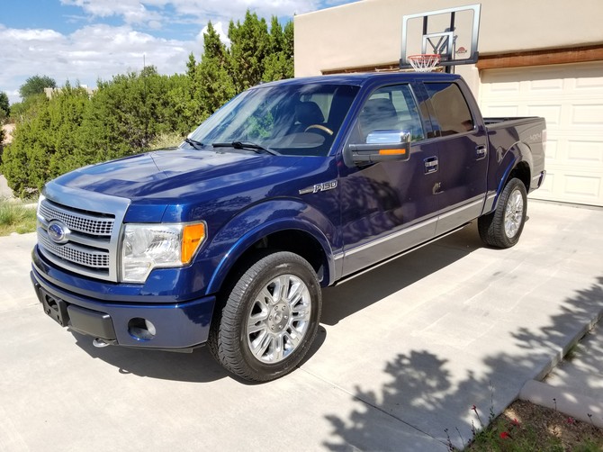 2009 Ford F150 Platinum 4x4 Super Crew Yokohama Geolandar A/T G015 275/55R20 (2607)