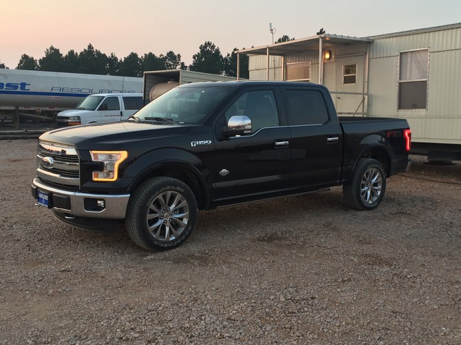 2016 Ford F150 4wd SuperCrew Goodyear Wrangler All-Terrain Adventure w/Kevlar 275/65R20 (2700)