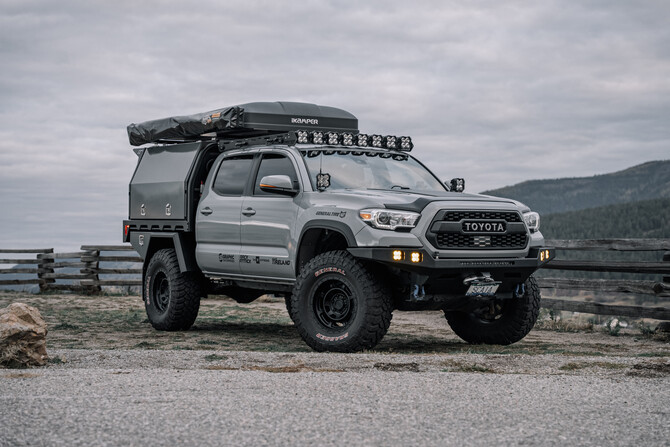 2020 Toyota Tacoma TRD Off-Road General Grabber X3 35/12.50R17 (8938)