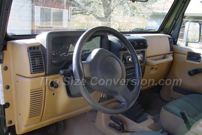 1998 Jeep Wrangler Sahara Toyo Open Country M/T 35/13.50R15 (9)