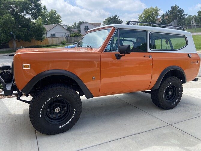 1978 International Scout II Base BFGoodrich All-Terrain T/A KO2 32/11.50R15 (8477)