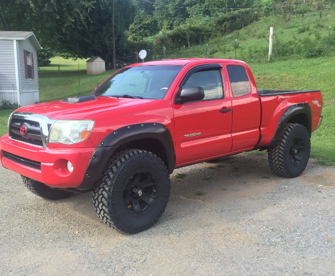 2008 Toyota Tacoma Access Cab 4wd Nitto Trail Grappler M/T 35/12.50R18 (976)