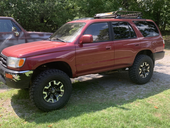 1997 Toyota 4Runner Limited 4wd Mastercraft Courser CXT 285/75R16 (7674)