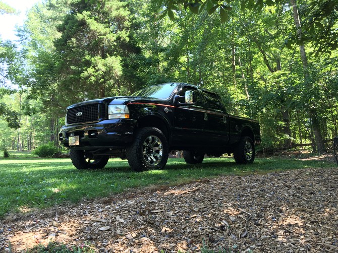 2004 Ford F250 Super Crew Harley Davidson Toyo Open Country M/T 35/12.50R20 (2178)