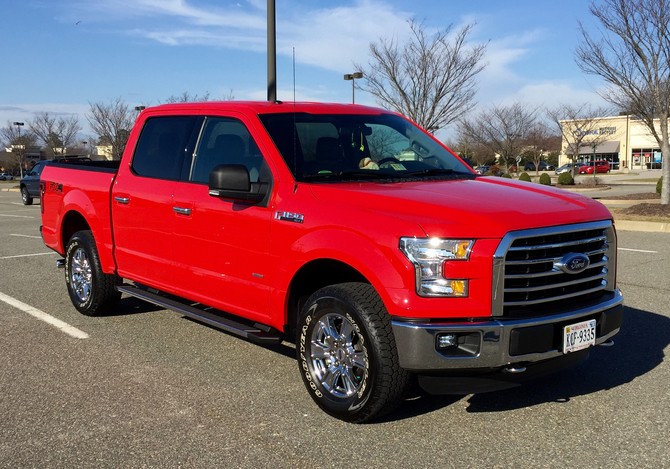 2015 Ford F150 4wd SuperCrew Goodyear Wrangler All-Terrain Adventure w/Kevlar 275/65R18 (1274)