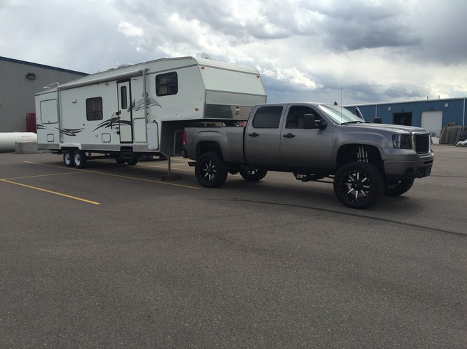 2009 GMC Sierra 2500 HD 4wd Crew Cab Toyo Open Country M/T 37/13.50R22 (1724)