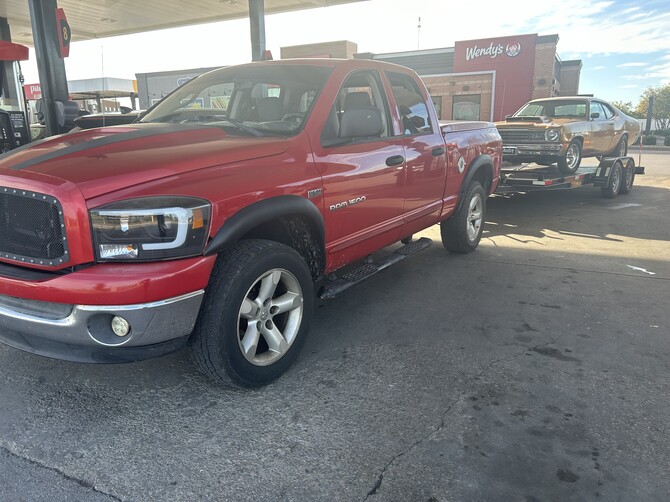 2007 Dodge Ram 1500 QuadCab 4wd Nitto Recon Grappler A/T 315/60R20 (8590)