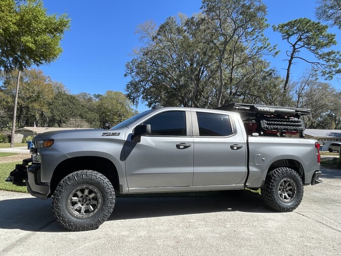 2021 Chevrolet Silverado 1500 Custom Trail Boss Nitto Trail Grappler M/T 35/12.50R17 (9096)