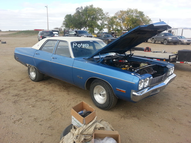 1973 Plymouth Fury 3 Saskatoon S i R Cooper Cobra Radial GT 275/60R15 (2987)