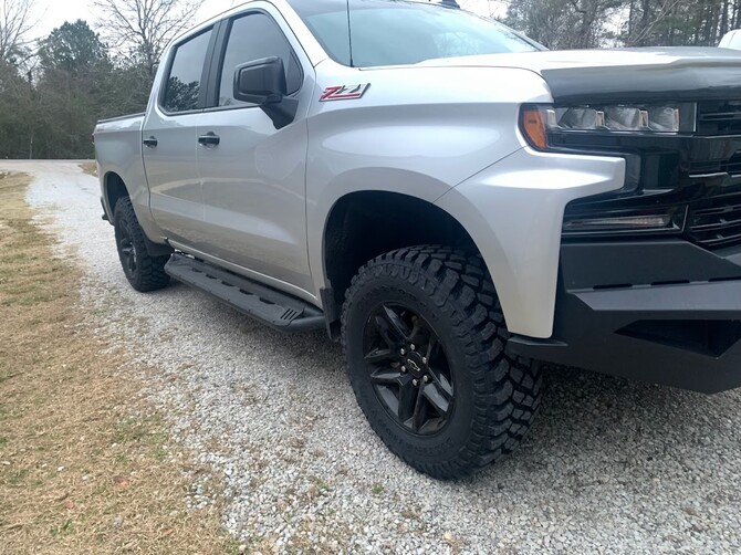 2019 Chevrolet Silverado 1500 4wd Crew Cab Firestone Destination M/T2 275/70R18 (8651)