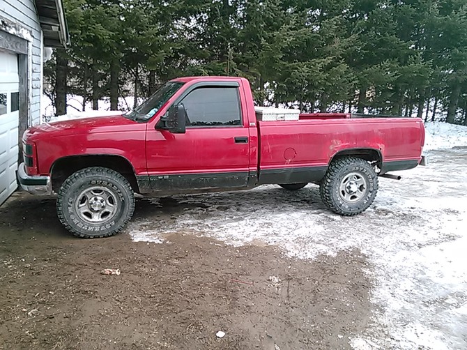 1988 Chevrolet K2500 4wd Pick-up GT Radial Adventuro M/T 285/75R16 (559)