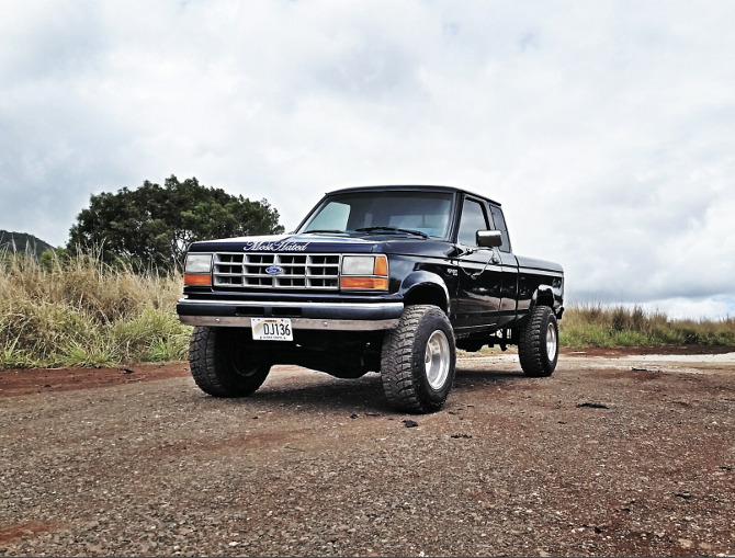 1994 Ford Ranger Tire Size Chart