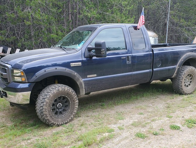 2006 Ford F250 Super Cab 4wd Toyo Open Country M/T 35/12.50R18 (5910)