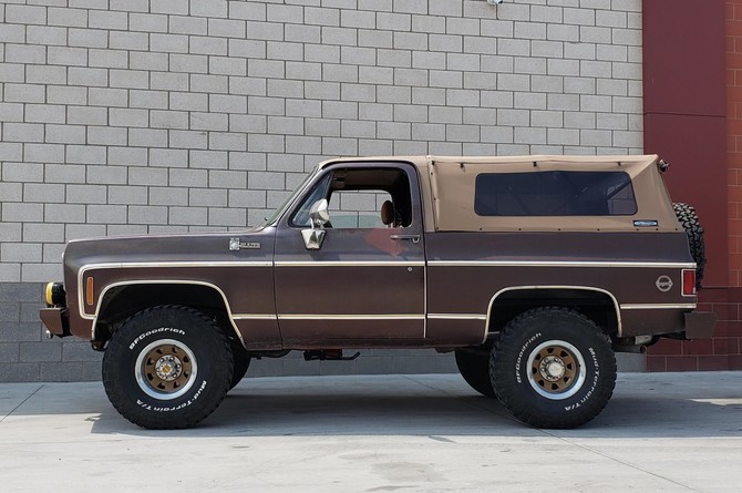 1977 Chevrolet Blazer 4wd BFGoodrich Mud-Terrain T/A KM2 35/12.50R15 (6200)