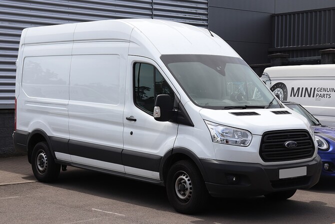 2020 Ford Transit T350 Van BFGoodrich Commercial T/A Traction 235/65R16 (7199)