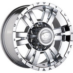 thumbnail image 2 of Helo HE835 Chrome Center Cap With Spacer – 6x135 / 6x5.6 Bolt Pattern, 3-Bolt Mount 2 of 2