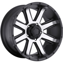 Ultra 195U CRUSHER Black 17X9 8-165.1 Wheel