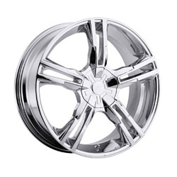 Platinum 291C SABER FWD Chrome Wheel
