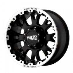 Moto Metal MO956 Matte Black With Machined Lip 20X9 5-150 Wheel