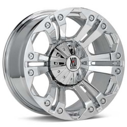 KMC-XD Series MONSTER Chrome 18X9 8-170 Wheel