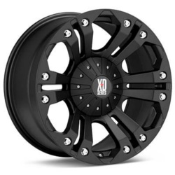 KMC-XD Series MONSTER Matte Black 22X10 8-165.1 Wheel