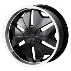 Sacchi S75 Black 18X9 6-135 Wheel