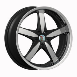 Velocity VW905 Black Machined Face & Lip Wheel