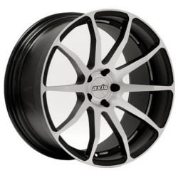 Axis ZERO Matte Silver 20X9 5-120 Wheel